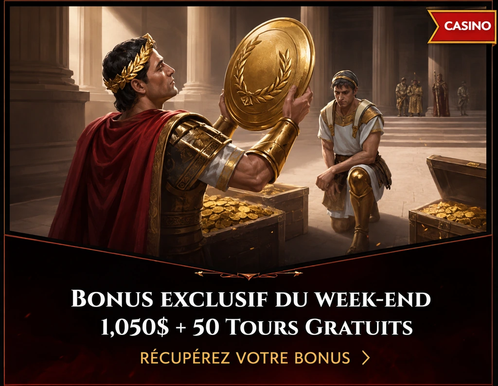 Legiano Casino bonus de recharge hebdomadaire 50% jusqu'à 750$